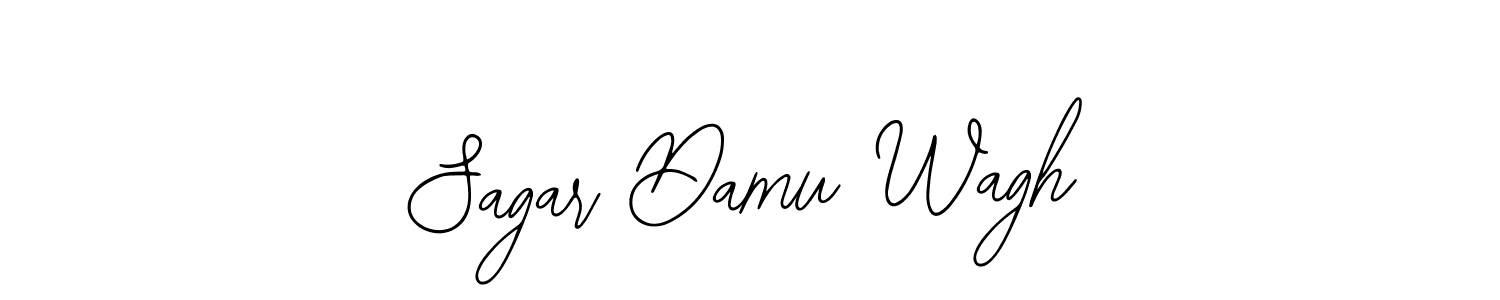 Use a signature maker to create a handwritten signature online. With this signature software, you can design (Bearetta-2O07w) your own signature for name Sagar Damu Wagh. Sagar Damu Wagh signature style 12 images and pictures png