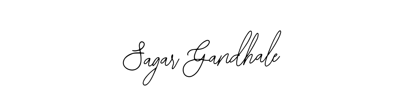 Design your own signature with our free online signature maker. With this signature software, you can create a handwritten (Bearetta-2O07w) signature for name Sagar Gandhale. Sagar Gandhale signature style 12 images and pictures png