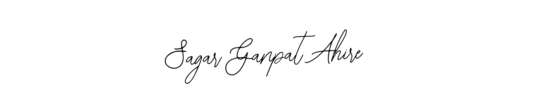 Design your own signature with our free online signature maker. With this signature software, you can create a handwritten (Bearetta-2O07w) signature for name Sagar Ganpat Ahire. Sagar Ganpat Ahire signature style 12 images and pictures png