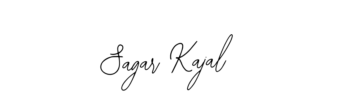 Also we have Sagar Kajal name is the best signature style. Create professional handwritten signature collection using Bearetta-2O07w autograph style. Sagar Kajal signature style 12 images and pictures png