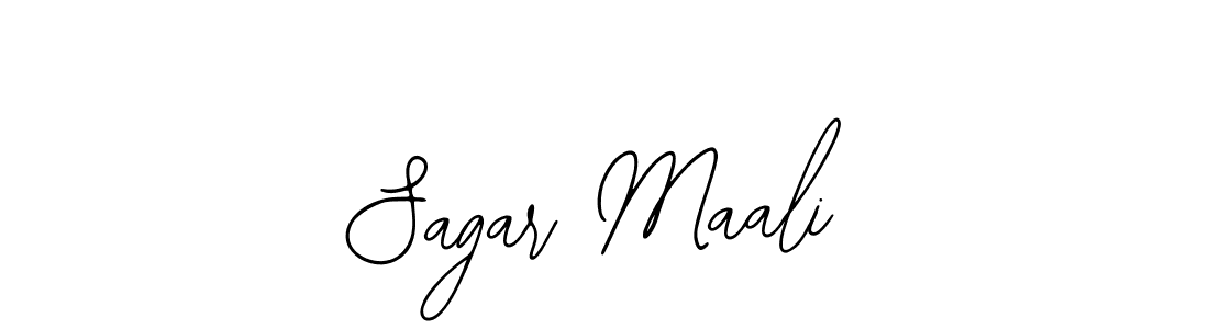 The best way (Bearetta-2O07w) to make a short signature is to pick only two or three words in your name. The name Sagar Maali include a total of six letters. For converting this name. Sagar Maali signature style 12 images and pictures png