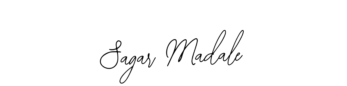 Make a beautiful signature design for name Sagar Madale. Use this online signature maker to create a handwritten signature for free. Sagar Madale signature style 12 images and pictures png