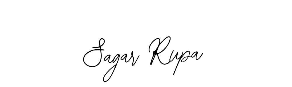 The best way (Bearetta-2O07w) to make a short signature is to pick only two or three words in your name. The name Sagar Rupa include a total of six letters. For converting this name. Sagar Rupa signature style 12 images and pictures png