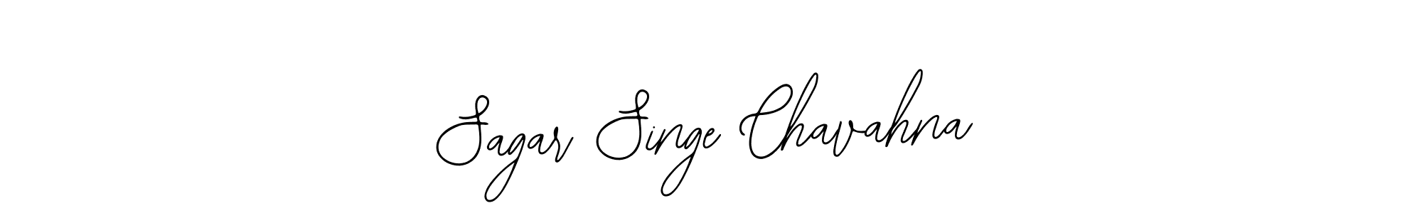 How to make Sagar Singe Chavahna name signature. Use Bearetta-2O07w style for creating short signs online. This is the latest handwritten sign. Sagar Singe Chavahna signature style 12 images and pictures png