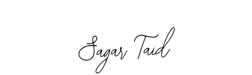 Create a beautiful signature design for name Sagar Taid. With this signature (Bearetta-2O07w) fonts, you can make a handwritten signature for free. Sagar Taid signature style 12 images and pictures png