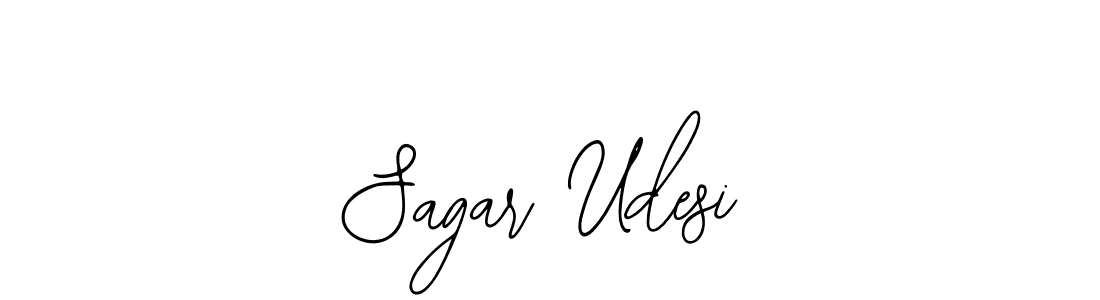 Sagar Udesi stylish signature style. Best Handwritten Sign (Bearetta-2O07w) for my name. Handwritten Signature Collection Ideas for my name Sagar Udesi. Sagar Udesi signature style 12 images and pictures png