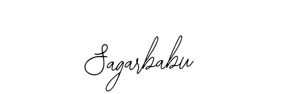 Use a signature maker to create a handwritten signature online. With this signature software, you can design (Bearetta-2O07w) your own signature for name Sagarbabu. Sagarbabu signature style 12 images and pictures png