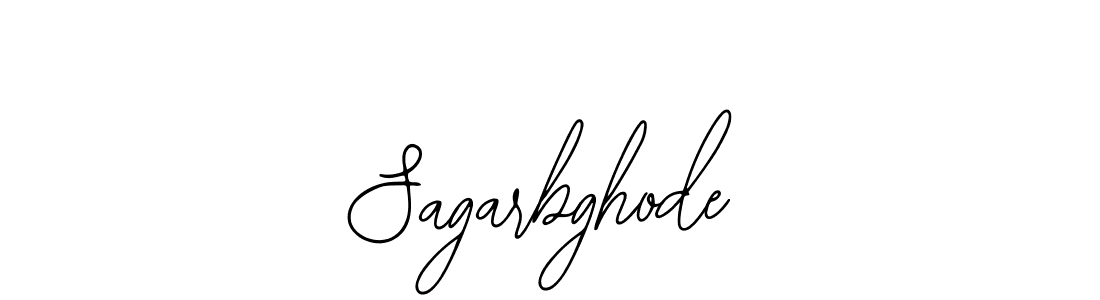 You should practise on your own different ways (Bearetta-2O07w) to write your name (Sagarbghode) in signature. don't let someone else do it for you. Sagarbghode signature style 12 images and pictures png