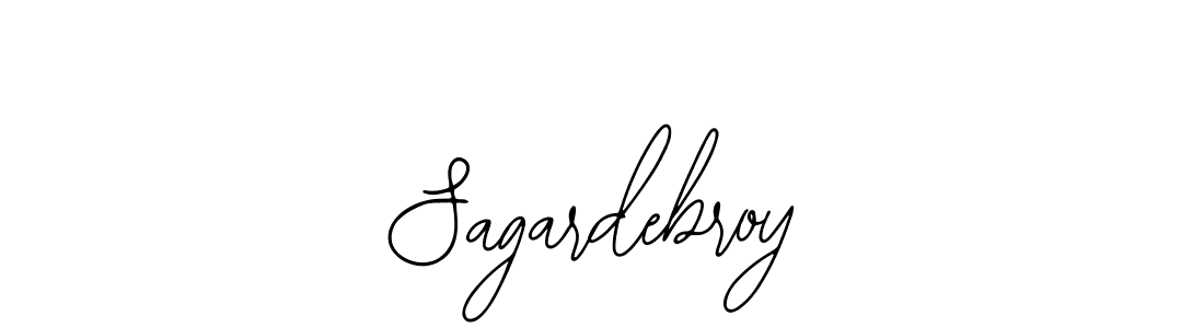 How to make Sagardebroy signature? Bearetta-2O07w is a professional autograph style. Create handwritten signature for Sagardebroy name. Sagardebroy signature style 12 images and pictures png