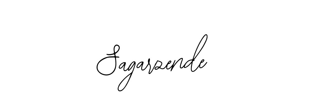 if you are searching for the best signature style for your name Sagarzende. so please give up your signature search. here we have designed multiple signature styles  using Bearetta-2O07w. Sagarzende signature style 12 images and pictures png