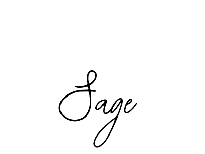 How to make Sage name signature. Use Bearetta-2O07w style for creating short signs online. This is the latest handwritten sign. Sage signature style 12 images and pictures png