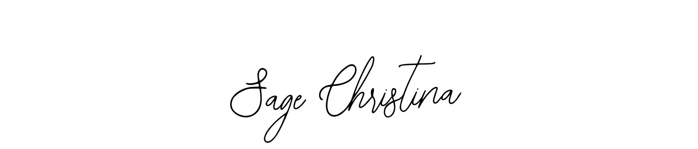 Make a beautiful signature design for name Sage Christina. Use this online signature maker to create a handwritten signature for free. Sage Christina signature style 12 images and pictures png