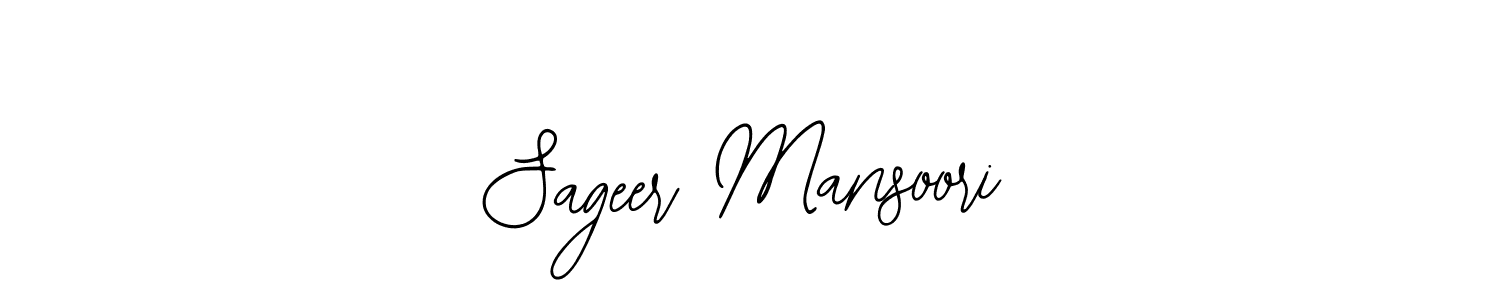 It looks lik you need a new signature style for name Sageer Mansoori. Design unique handwritten (Bearetta-2O07w) signature with our free signature maker in just a few clicks. Sageer Mansoori signature style 12 images and pictures png