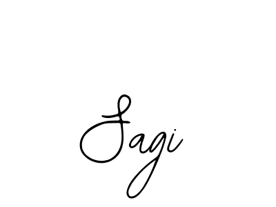 How to make Sagi signature? Bearetta-2O07w is a professional autograph style. Create handwritten signature for Sagi name. Sagi signature style 12 images and pictures png