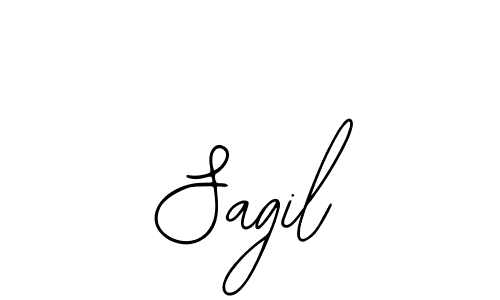 Also we have Sagil name is the best signature style. Create professional handwritten signature collection using Bearetta-2O07w autograph style. Sagil signature style 12 images and pictures png