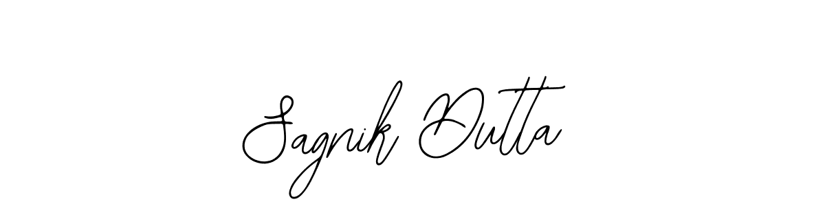 How to make Sagnik Dutta name signature. Use Bearetta-2O07w style for creating short signs online. This is the latest handwritten sign. Sagnik Dutta signature style 12 images and pictures png