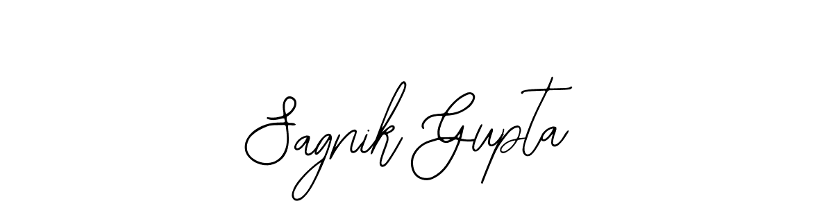 This is the best signature style for the Sagnik Gupta name. Also you like these signature font (Bearetta-2O07w). Mix name signature. Sagnik Gupta signature style 12 images and pictures png