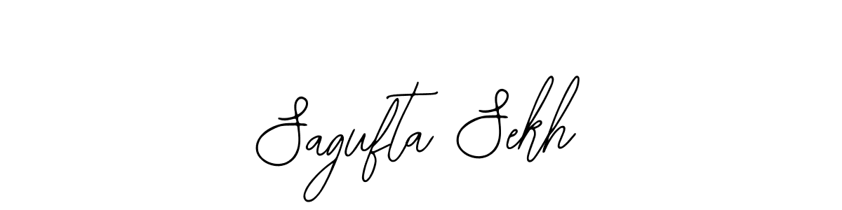 It looks lik you need a new signature style for name Sagufta Sekh. Design unique handwritten (Bearetta-2O07w) signature with our free signature maker in just a few clicks. Sagufta Sekh signature style 12 images and pictures png