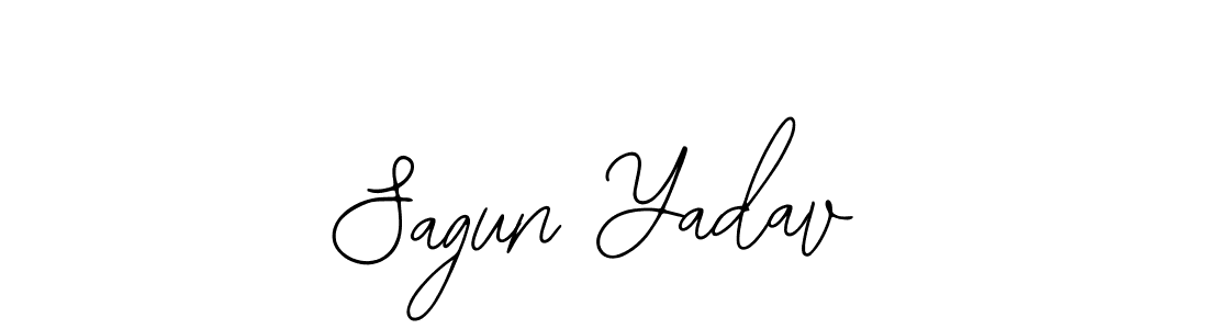 This is the best signature style for the Sagun Yadav name. Also you like these signature font (Bearetta-2O07w). Mix name signature. Sagun Yadav signature style 12 images and pictures png