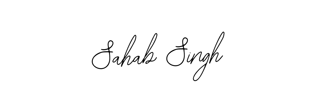 Make a beautiful signature design for name Sahab Singh. Use this online signature maker to create a handwritten signature for free. Sahab Singh signature style 12 images and pictures png