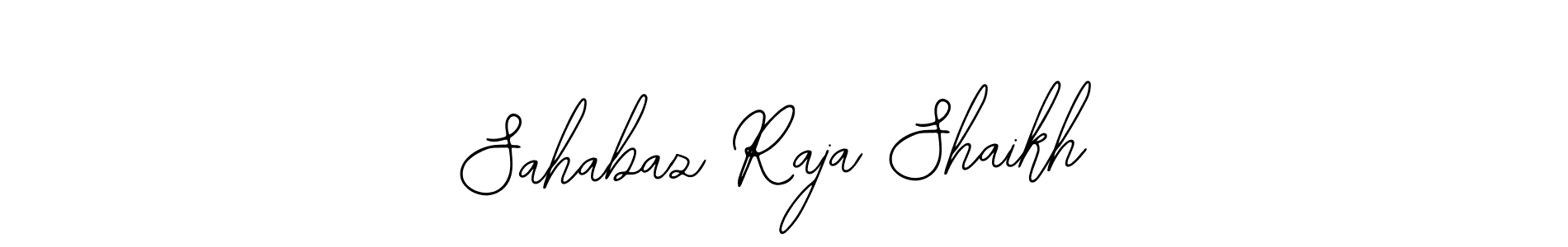 Sahabaz Raja Shaikh stylish signature style. Best Handwritten Sign (Bearetta-2O07w) for my name. Handwritten Signature Collection Ideas for my name Sahabaz Raja Shaikh. Sahabaz Raja Shaikh signature style 12 images and pictures png