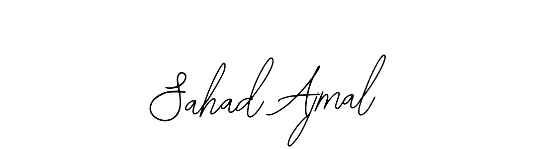 It looks lik you need a new signature style for name Sahad Ajmal. Design unique handwritten (Bearetta-2O07w) signature with our free signature maker in just a few clicks. Sahad Ajmal signature style 12 images and pictures png