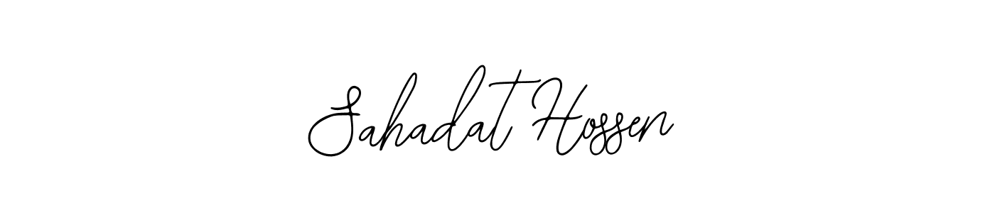 You can use this online signature creator to create a handwritten signature for the name Sahadat Hossen. This is the best online autograph maker. Sahadat Hossen signature style 12 images and pictures png