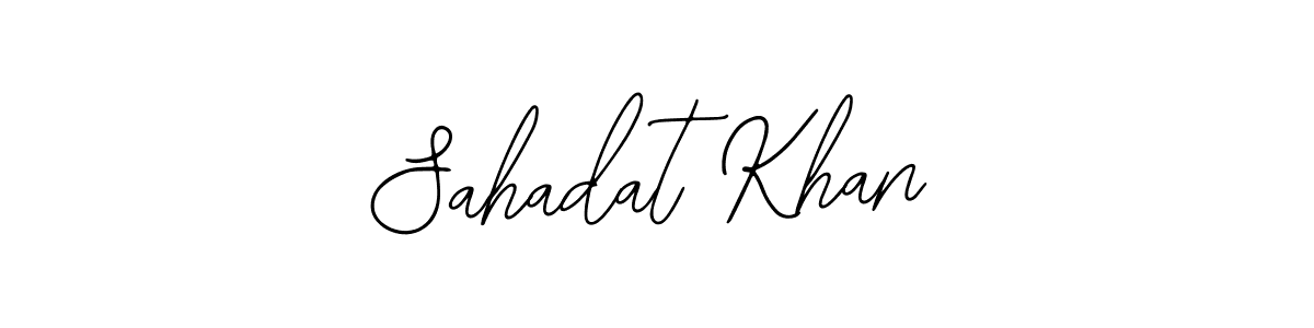 Create a beautiful signature design for name Sahadat Khan. With this signature (Bearetta-2O07w) fonts, you can make a handwritten signature for free. Sahadat Khan signature style 12 images and pictures png