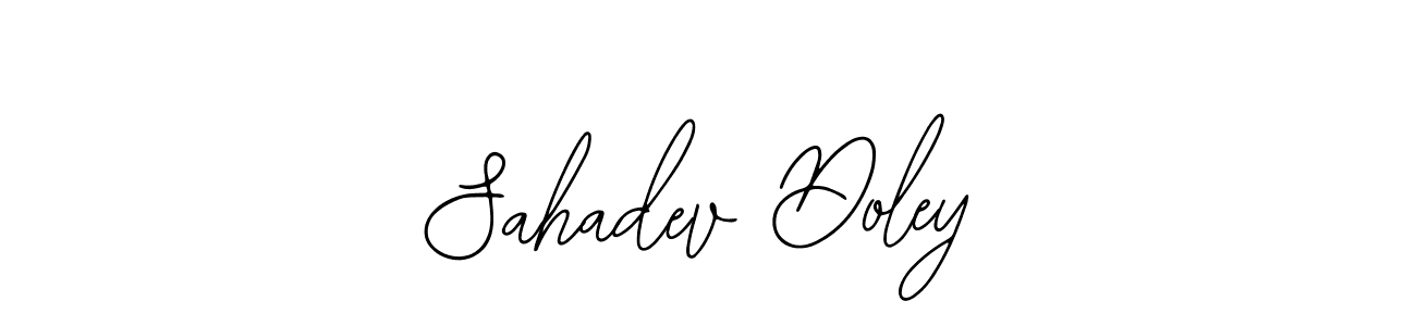 Design your own signature with our free online signature maker. With this signature software, you can create a handwritten (Bearetta-2O07w) signature for name Sahadev Doley. Sahadev Doley signature style 12 images and pictures png