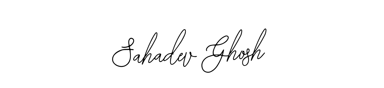 Create a beautiful signature design for name Sahadev Ghosh. With this signature (Bearetta-2O07w) fonts, you can make a handwritten signature for free. Sahadev Ghosh signature style 12 images and pictures png