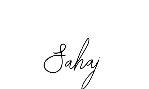 Create a beautiful signature design for name Sahaj. With this signature (Bearetta-2O07w) fonts, you can make a handwritten signature for free. Sahaj signature style 12 images and pictures png