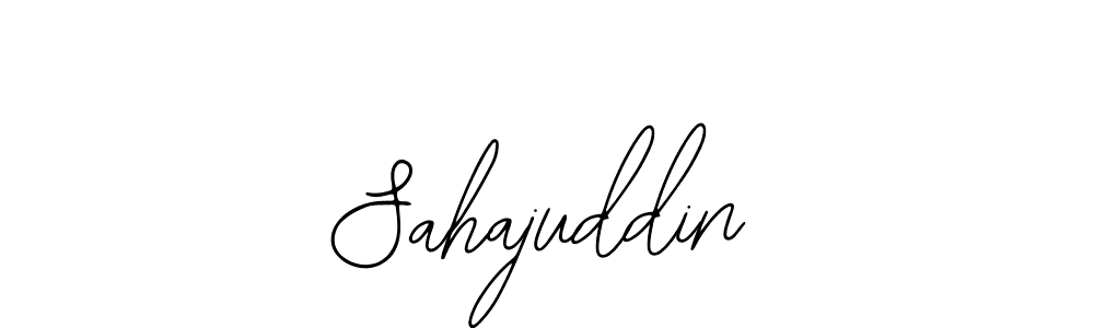 Design your own signature with our free online signature maker. With this signature software, you can create a handwritten (Bearetta-2O07w) signature for name Sahajuddin. Sahajuddin signature style 12 images and pictures png