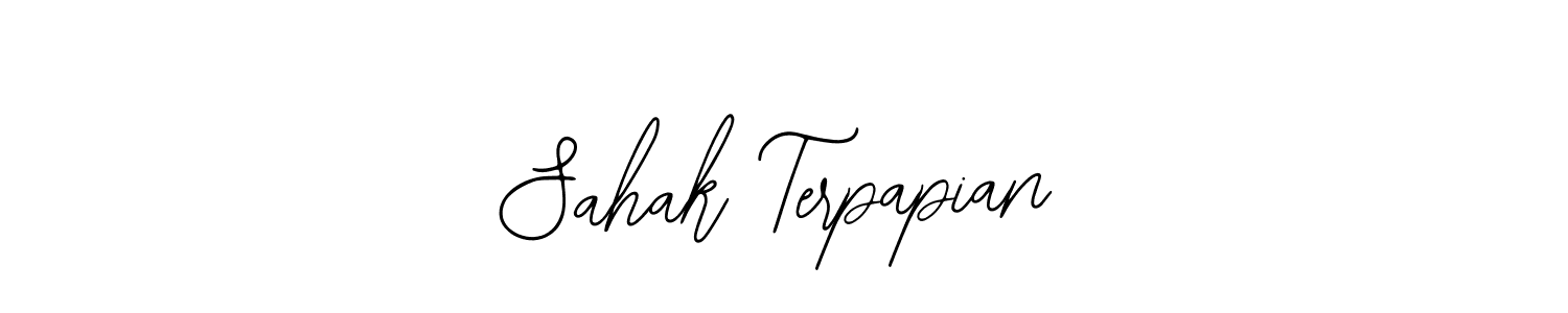 It looks lik you need a new signature style for name Sahak Terpapian. Design unique handwritten (Bearetta-2O07w) signature with our free signature maker in just a few clicks. Sahak Terpapian signature style 12 images and pictures png