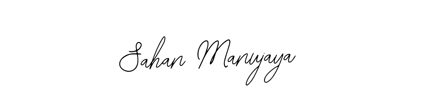 Make a beautiful signature design for name Sahan Manujaya. Use this online signature maker to create a handwritten signature for free. Sahan Manujaya signature style 12 images and pictures png