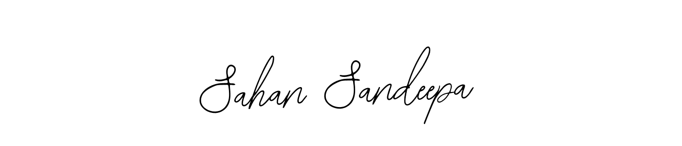 Make a beautiful signature design for name Sahan Sandeepa. Use this online signature maker to create a handwritten signature for free. Sahan Sandeepa signature style 12 images and pictures png