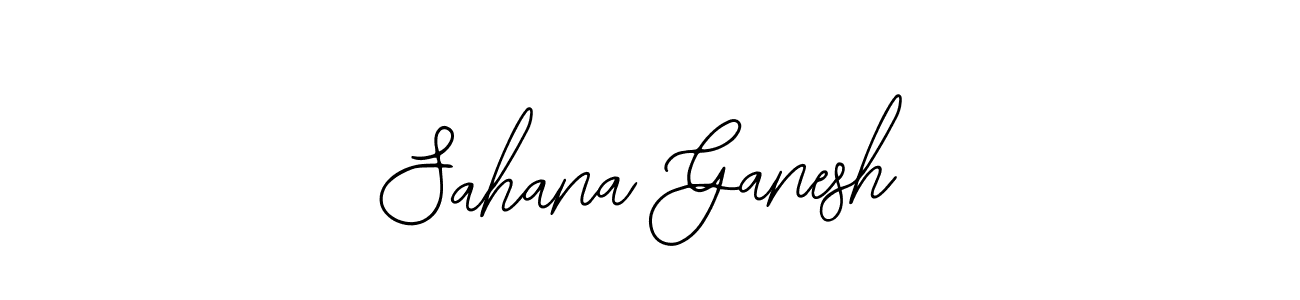 It looks lik you need a new signature style for name Sahana Ganesh. Design unique handwritten (Bearetta-2O07w) signature with our free signature maker in just a few clicks. Sahana Ganesh signature style 12 images and pictures png