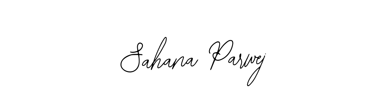 Make a short Sahana Parwej signature style. Manage your documents anywhere anytime using Bearetta-2O07w. Create and add eSignatures, submit forms, share and send files easily. Sahana Parwej signature style 12 images and pictures png