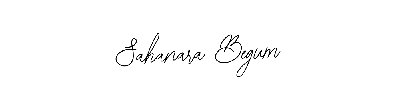 Create a beautiful signature design for name Sahanara Begum. With this signature (Bearetta-2O07w) fonts, you can make a handwritten signature for free. Sahanara Begum signature style 12 images and pictures png