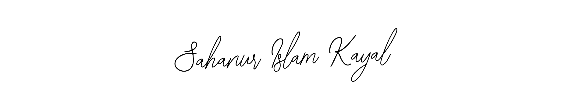 See photos of Sahanur Islam Kayal official signature by Spectra . Check more albums & portfolios. Read reviews & check more about Bearetta-2O07w font. Sahanur Islam Kayal signature style 12 images and pictures png