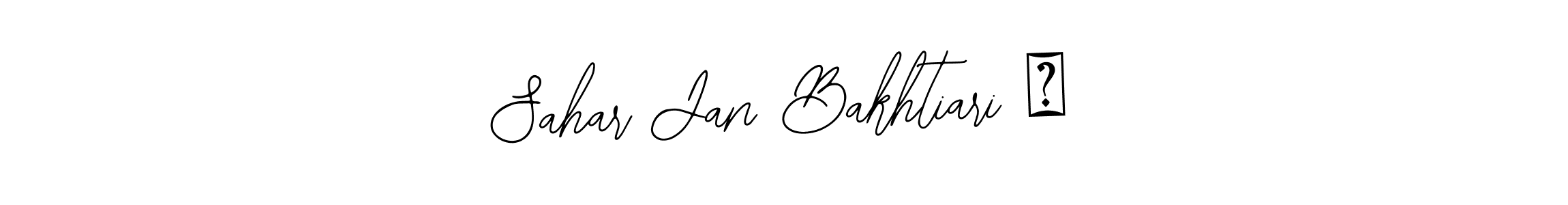 Also You can easily find your signature by using the search form. We will create Sahar Jan Bakhtiari ❤ name handwritten signature images for you free of cost using Bearetta-2O07w sign style. Sahar Jan Bakhtiari ❤ signature style 12 images and pictures png