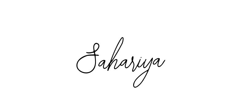 Sahariya stylish signature style. Best Handwritten Sign (Bearetta-2O07w) for my name. Handwritten Signature Collection Ideas for my name Sahariya. Sahariya signature style 12 images and pictures png