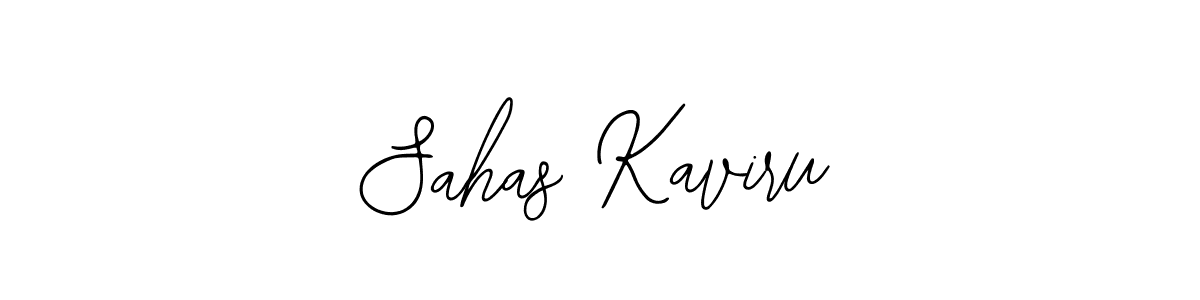 It looks lik you need a new signature style for name Sahas Kaviru. Design unique handwritten (Bearetta-2O07w) signature with our free signature maker in just a few clicks. Sahas Kaviru signature style 12 images and pictures png