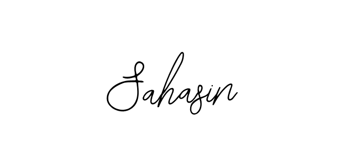 Make a beautiful signature design for name Sahasin. With this signature (Bearetta-2O07w) style, you can create a handwritten signature for free. Sahasin signature style 12 images and pictures png