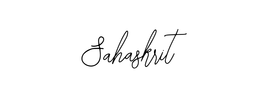 if you are searching for the best signature style for your name Sahaskrit. so please give up your signature search. here we have designed multiple signature styles  using Bearetta-2O07w. Sahaskrit signature style 12 images and pictures png