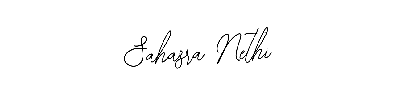 How to Draw Sahasra Nethi signature style? Bearetta-2O07w is a latest design signature styles for name Sahasra Nethi. Sahasra Nethi signature style 12 images and pictures png
