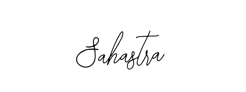 Use a signature maker to create a handwritten signature online. With this signature software, you can design (Bearetta-2O07w) your own signature for name Sahastra. Sahastra signature style 12 images and pictures png