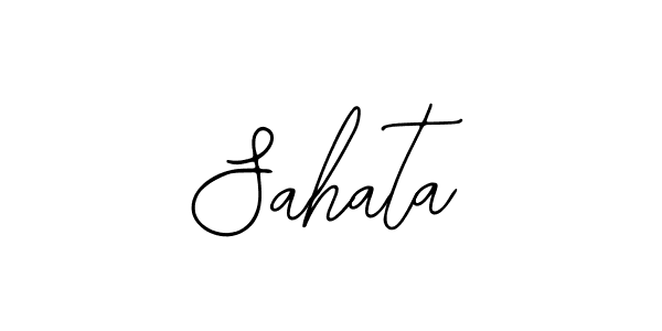 if you are searching for the best signature style for your name Sahata. so please give up your signature search. here we have designed multiple signature styles  using Bearetta-2O07w. Sahata signature style 12 images and pictures png