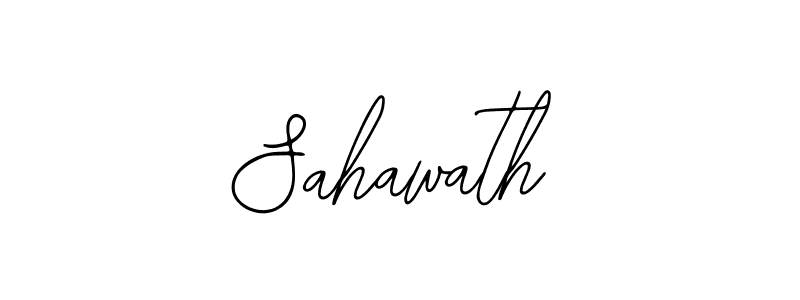 Also You can easily find your signature by using the search form. We will create Sahawath name handwritten signature images for you free of cost using Bearetta-2O07w sign style. Sahawath signature style 12 images and pictures png