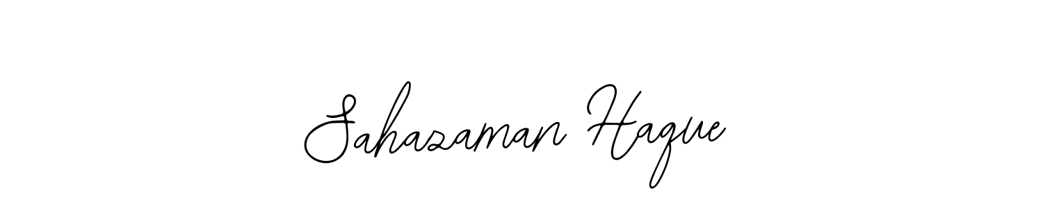 Sahazaman Haque stylish signature style. Best Handwritten Sign (Bearetta-2O07w) for my name. Handwritten Signature Collection Ideas for my name Sahazaman Haque. Sahazaman Haque signature style 12 images and pictures png