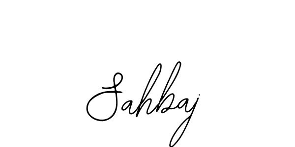 Sahbaj stylish signature style. Best Handwritten Sign (Bearetta-2O07w) for my name. Handwritten Signature Collection Ideas for my name Sahbaj. Sahbaj signature style 12 images and pictures png